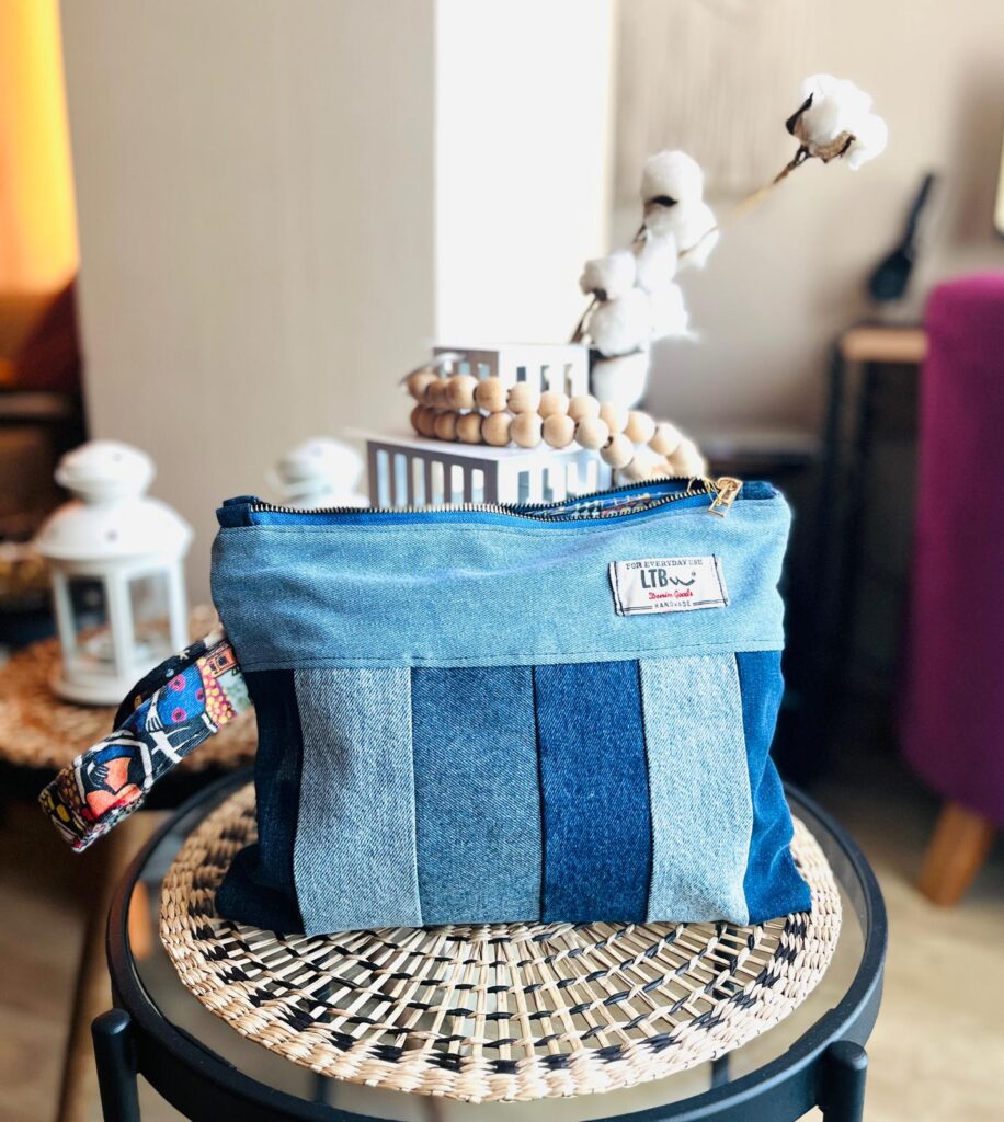 Denim El Cantasi -Sutun Desen - On